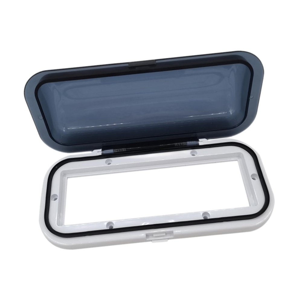 BaotyJie Water Resistant Marine Stereo Cover Universal Accessory Lightweight Easily Install Spare Parts Flip up Door 23x10cm Protector