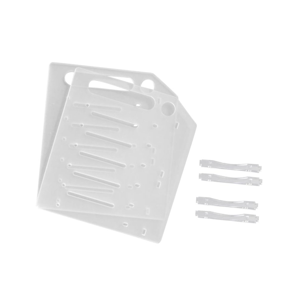 Angoily DIY Hard Drive Rack for 3.5 Inch Drives Multi-Layer Storage Tray for External Hard Disk Easy Access for Desktop Use and Computer Enthusiasts