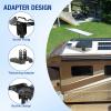 FAHKNS Starlink Gen 3 Mount, Adjustable Wall & Roof Mounting Kit, with Gen 3 Pipe Adapter, Heavy Duty Starlink Pole Mount Include Pipe Adapter, Compatible with V3 Star Link Standard Dish view 4