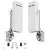 Point to Point Starlink Internet Outdoor Long Range Transmission with Sliver Mount for Starlink Gen 3 Router, Starlink WiFi Extender, 5.8GHz 3KM 1000Mbps 18dBi High Gain Antenna, 2 Pack view 1