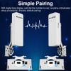 Point to Point Starlink Internet Outdoor Long Range Transmission with Sliver Mount for Starlink Gen 3 Router, Starlink WiFi Extender, 5.8GHz 3KM 1000Mbps 18dBi High Gain Antenna, 2 Pack view 4
