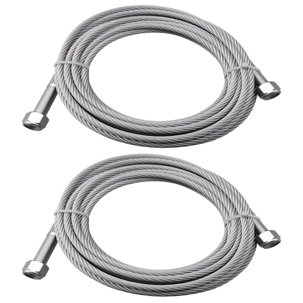 2-Set Equalizer Cables Fit for Rotary Lift Model SPO10 Replace N372/BH7529-86, Silver