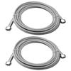 2-Set Equalizer Cables Fit for Rotary Lift Model SPO10 Replace N372/BH7529-86, Silver view 1