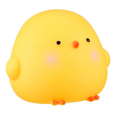 MUCKLILY Easter Light Cute Cartoon Chicken Lamp for Vinyl Material for Nursery Decor Easter Party Supplies