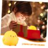 MUCKLILY Easter Light Cute Cartoon Chicken Lamp for Vinyl Material for Nursery Decor Easter Party Supplies view 2