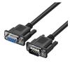 ACGTUY Lballist DB9 9Pin Serial RS232 Extension Cable Male Female 1.5m 300cm 5m 10m Black(3m,Male to Female) view 2