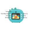 Yechiry Cute Dinosaur Shape Kids Instant Print Camera 48MP Dual Lens 2.0 Inch Screen with Inkless Printing Technology with Print Paper for Boys Girls Ages 3-12 Gifts view 2