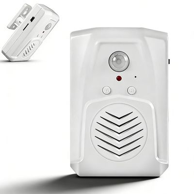 EFCWGIA Motion Activated Sound Player with Loud Speaker, PIR Talking Replaceable Voice Motion Sensor, Support Voice File Replacement on Computer Through USB Interface, but not Support to Read SD Card