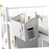 ABOOFAN Bedside Organizer Bag Grey Storage Pouch for Electronics Accessories for Dorm Room Living Room and Travel Maximizes Space view 4