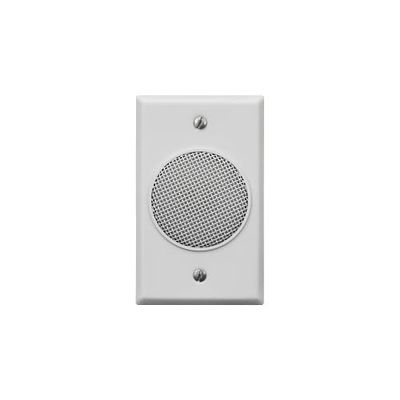 GS1W Flush-Mount Wall/Ceiling Microphone, White