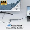 5 in 1 USB C Hub Bundle with 3 in 1 USB C SD Card Reader view 4