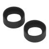 Oumefar 2 Pcs Stereo Microscope Eyepiece Eyeshields Rubber Flat Angle Eye Guard Soft Comfortable Non Slip Grip Replacement Parts for 40 42mm Interface Microscopes view 2