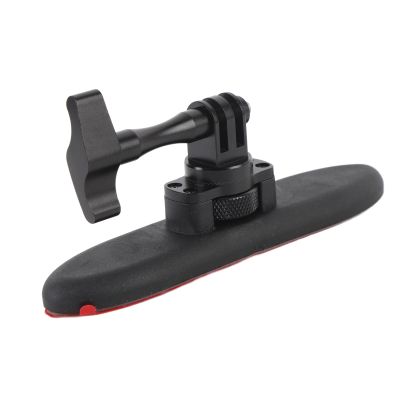 LAISANIM Camera Adhesive Mount, Flexible & Strong Adhesion Bracket for Action 5 Pro X4 X3 X2 X R, 360 Degree Rotation with Non Slip Rubber Pad for Helmet Windshield Wall