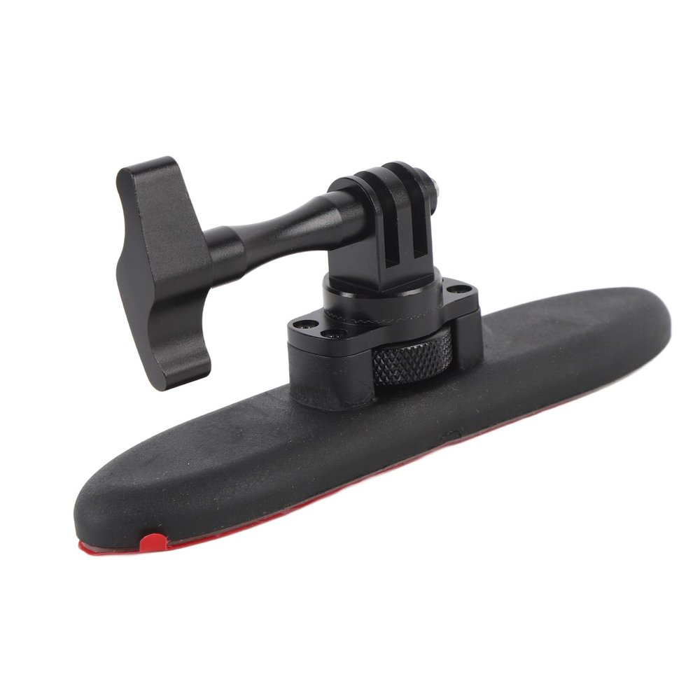 LAISANIM Camera Adhesive Mount, Flexible & Strong Adhesion Bracket for Action 5 Pro X4 X3 X2 X R, 360 Degree Rotation with Non Slip Rubber Pad for Helmet Windshield Wall