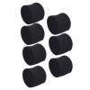 Dpofirs Speaker Port Tube Sponge Plug 72mm Diameter 60mm Height - Reduces Vibrations, Enhances Bass Response for Home and Car Speakers view 1