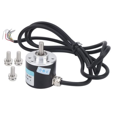 ABZ Encoder Incremental 3Phase Solid Shaft 6mm Motor Reducer Equipments DC524V (C38S6G5-600Z)