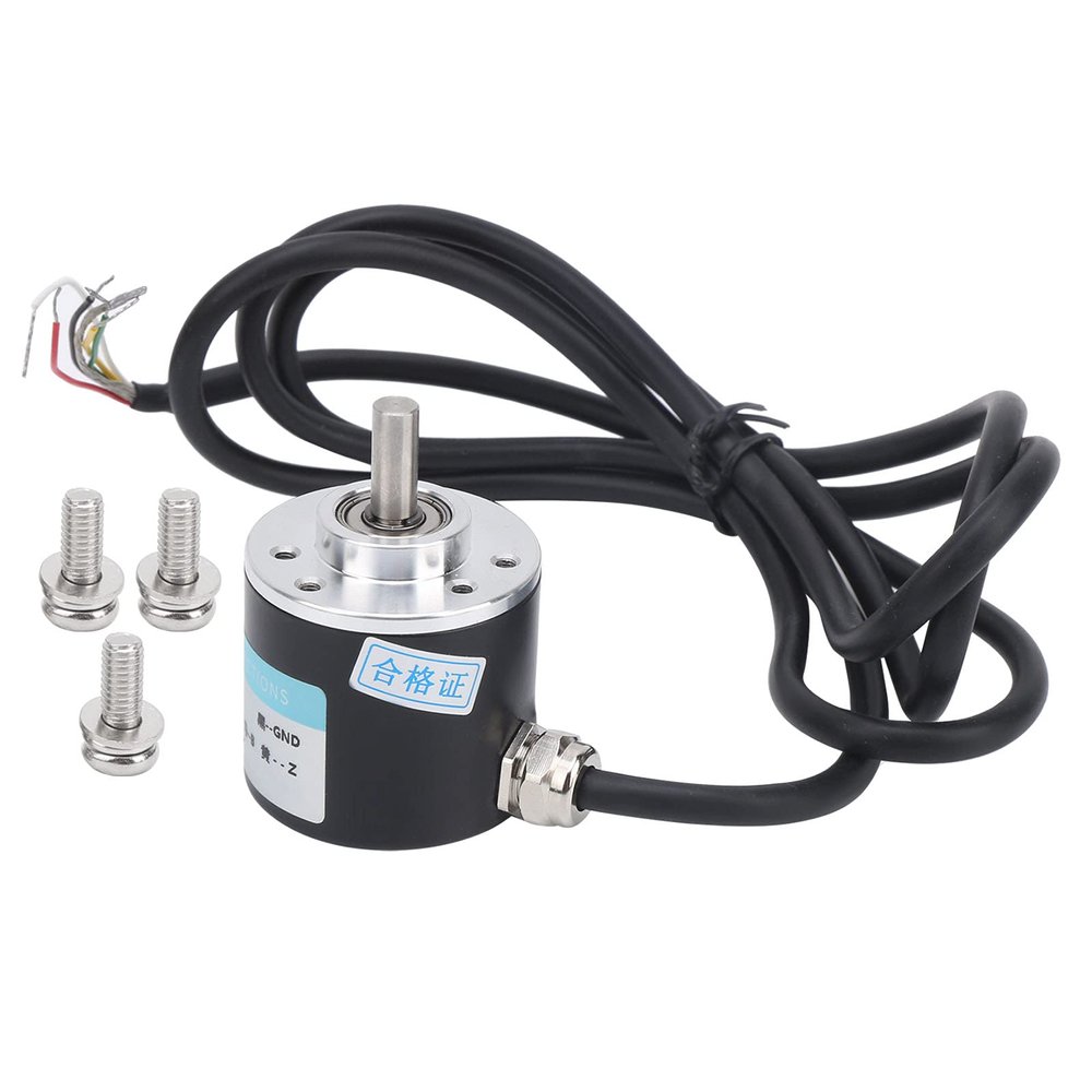ABZ Encoder Incremental 3Phase Solid Shaft 6mm Motor Reducer Equipments DC524V (C38S6G5-600Z)
