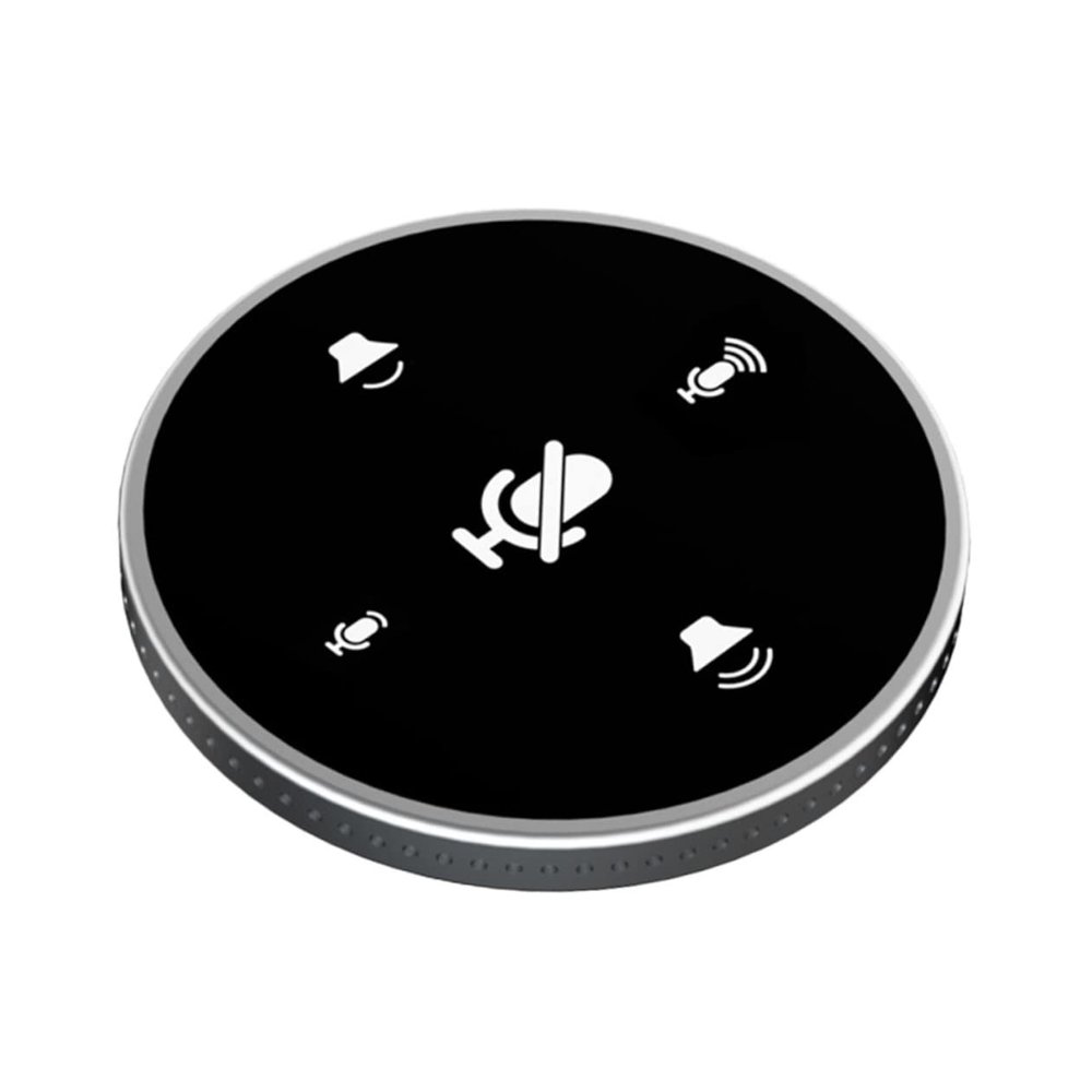 BESPORTBLE USB Conference Microphone for Desktop Omnidirectional Voice Capture Plug and Play Mic for Online Meetings and Video Calls