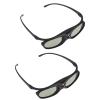 Akozon Akozon 2Pcs 144Hz 3D Active Shutter Glasses - DLP Link LCD Lens Compatible with DLP Projectors for Immersive 3D Viewing Experience view 3