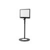 Amaran Base Stand with Adjustable Height Integrated Locking Wheel and Weighted Steel Base (Black) view 3
