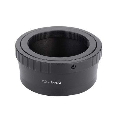 Akozon Akozon T2-M4/3 Lens Adapter for Mirrorless Cameras, Compatible with Telescope Mounts, Manual Focus Functionality