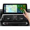 10.25-inch HD Car Radio GPS Navigation CarPlay/Android Touchscreen Player, Replacement for BMW 3 Series E46 316i 318d 318i 320d 320i 323i 325i 325xi 328i 330d 330i 330xd/M3 Coupe Convertible/MG ZT view 1