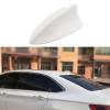 Car Roof Shark Fin Antenna, Compatible with MINI JCW PACEMAN BEACHCOMBER, Adhesive Waterproof Vehicle Exterior Decor Accessories Stickers,White view 1