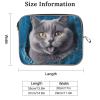 13-14inch Laptop Sleeve Laptop Protective Case Blue Cat Durable Computer Carrying Bag for IPad, Documents view 2