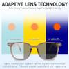Smart Glasses for Women, Polarized Sunglasses with Color Changing Lenses, IP65 Waterproof, Touch Control, Hands Free Calling, Transparent Stylish Frame Bluetooth Glasses Compatible with Android & IOS view 2
