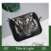 13-14inch Laptop Sleeve Laptop Protective Case Black and White Tiger Durable Computer Carrying Bag for IPad, Documents view 4