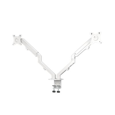 HBDQOMRV Dual-Screen Monitor Stand arm T6-2W Desktop Computer Universal Rotating Base Screen Support Frame Load-Bearing 7KG
