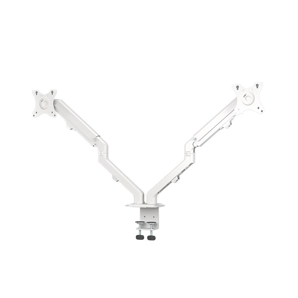 HBDQOMRV Dual-Screen Monitor Stand arm T6-2W Desktop Computer Universal Rotating Base Screen Support Frame Load-Bearing 7KG