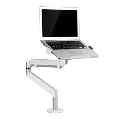 HBDQOMRV Laptop Pneumatic arm Stand Monitor Office Desk Support Stand Hover oz-1s Standing Stand(Silver)