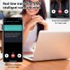 ASHATA Smart Glasses with Ai Translation, Music Glasses with Real Time Translator for 134 Languages, Anti Blue Light Smart Sunglasses, Ai Translator for Travel Sports view 2