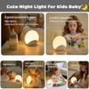 IYT Night Light for Baby,Kids Egg Light Stepless Dimming Touch Night Lamp,7 Colors Dimmable Eye Friendly Silicone Touch Lamp for Breast Feeding,Toddler Kids Bedroom Light,30 Min Hour Timer,BPA Free view 4