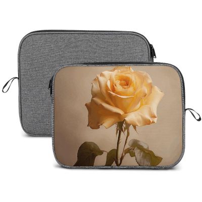 13-14 Inch Computer Cover Laptop Sleeve Case Fantasy Yellow Rose Laptop Carrying Bag for Men Women