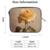 13-14 Inch Computer Cover Laptop Sleeve Case Fantasy Yellow Rose Laptop Carrying Bag for Men Women view 4