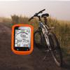Case for iGPSPORT BSC100S GPS Bike Computer Wireless, WUNIAK Soft Silicone Protective Portable Scratch Shock Resistant Shell Case with Screen Protector for iGPSPORT BSC100SOrange view 3