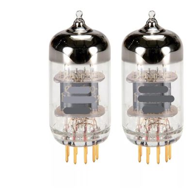 2 Pcs 12AU7 ECC82 Gold Pin Gain Matched Pair (2) Vacuum Tubes -