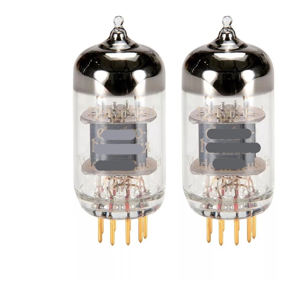 2 Pcs 12AU7 ECC82 Gold Pin Gain Matched Pair (2) Vacuum Tubes -