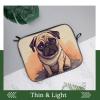 13-14 Inch Computer Cover Laptop Sleeve Case Pug Cartoon Laptop Carrying Bag for Men Women view 4