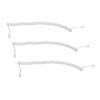 DOITOOL 3pcs Quality Landline Phone Cord Receiver Coil Cable Tangle-Resistant Design Stretchable Spring Wire for Office Home Telephones view 1