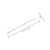 DOITOOL 3pcs Quality Landline Phone Cord Receiver Coil Cable Tangle-Resistant Design Stretchable Spring Wire for Office Home Telephones view 2