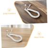 DOITOOL 3pcs Quality Landline Phone Cord Receiver Coil Cable Tangle-Resistant Design Stretchable Spring Wire for Office Home Telephones view 3