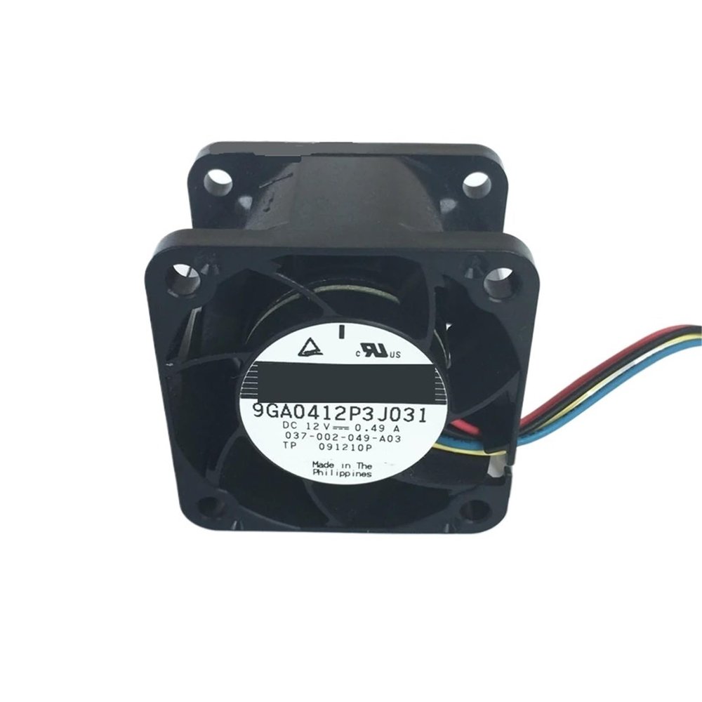 1pc 4028 40MM 40X40X28MM Server Fan Big Wind Cooling Ffan 12V 0.49A 9GA0412P3J031 with 4pin(Standard 2PIN_NO RGB)