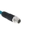 ABLNLPYOC M12 to RJ45 Industrial Ethernet Cable, 8X Code Male to RJ45 Adapter Cat-6a CAT6a Cable Shielded Cable Assembly Flexible 3.3Ft/1M view 2