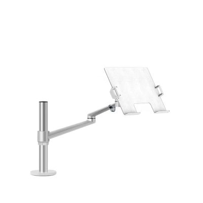 HBDQOMRV OL-1S Laptop Stand LCD Monitor Stand Desk Desktop Lift Rotating Computer Stand(Silver)