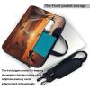 15.6 Inch Laptop Shoulder Bag For Men Women,Waterproof Briefcase Messenger Bag Native American Tribes Laptop Sleeve Bag W/Strap Handle view 3