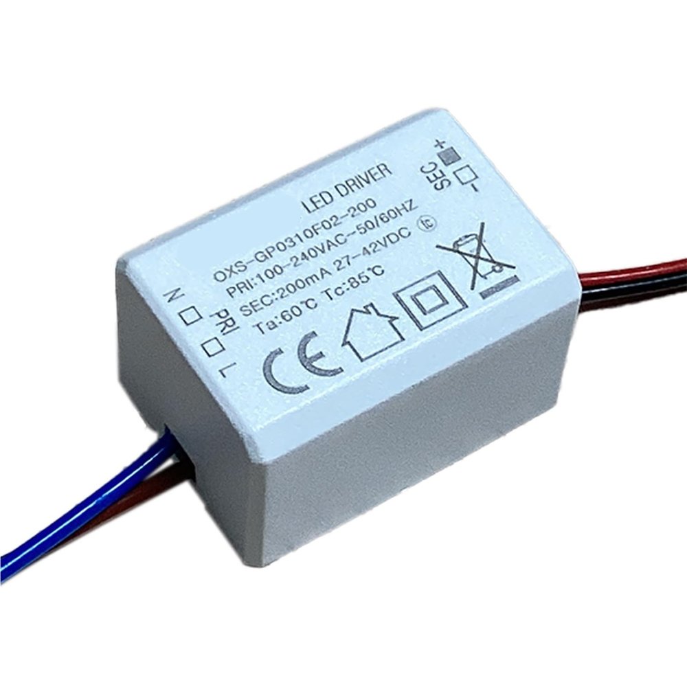 TTFDSUJUS 8.4W 200mA 700mA 900mA Ultra-Small Driver mini Thumb Power Supply Constant Current LED Light tranformer(2-8V 900mA,1PCS)