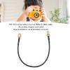 VBESTLIFE SMA Male to SMA Female Bulkhead Mount RG174 Antenna Extension Cable, Brass Plated Gold, 15cm/5.9in view 3